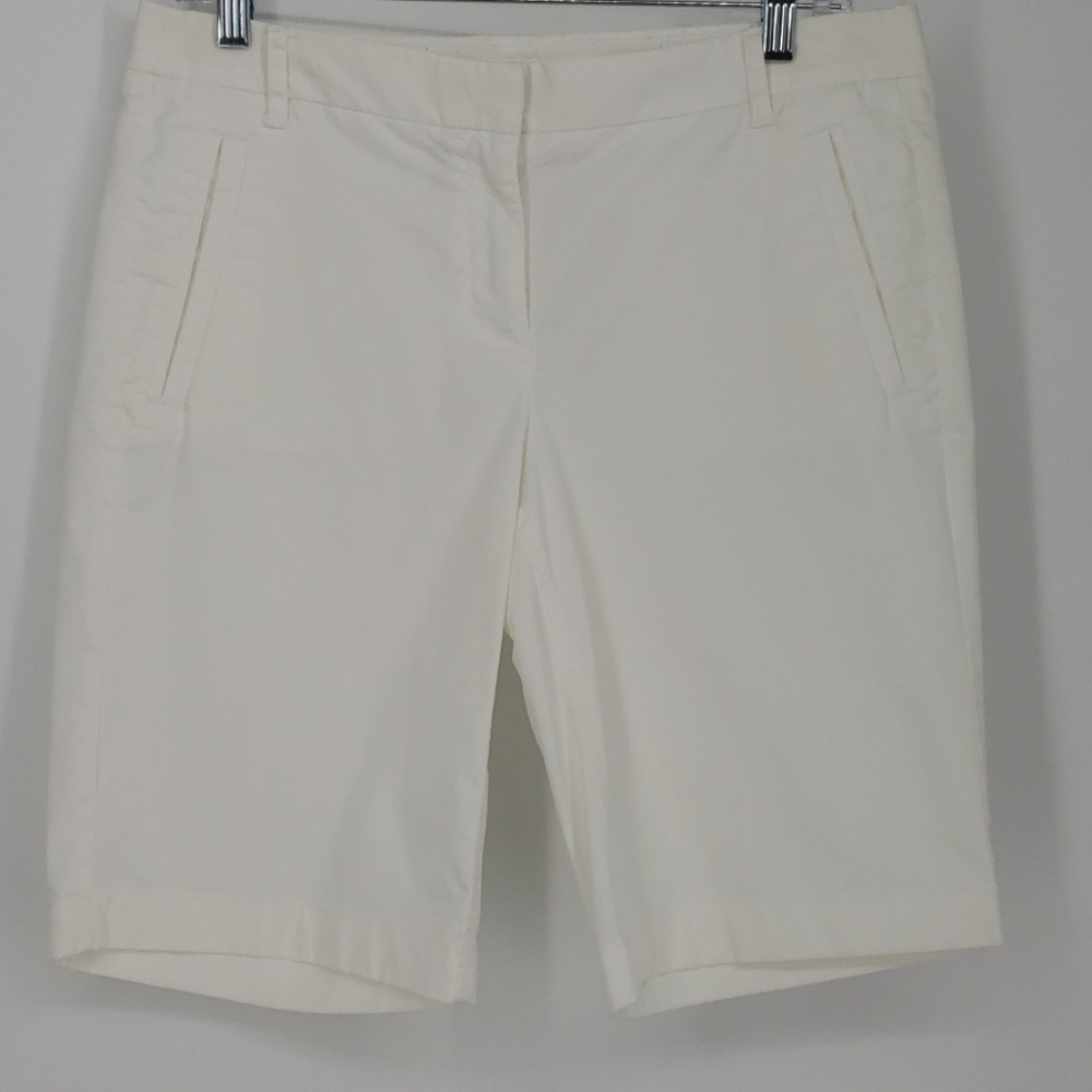 J.Crew, White Shorts with Pockets,  Size 4